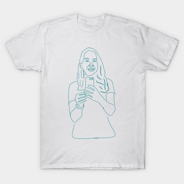 Selfie T-Shirt by Shurkason